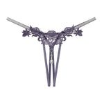 Load image into Gallery viewer, Rhinestone Hollow Thong
