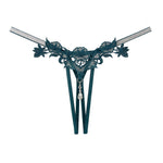 Load image into Gallery viewer, Rhinestone Hollow Thong