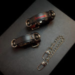 Load image into Gallery viewer, Cowhide Bondage Cuffs(Pure Handcraft)