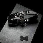 Load image into Gallery viewer, Pet Tag Cowhide Bondage Collar (Pure Handcraft)