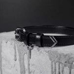 Load image into Gallery viewer, Sylus Silver Lock Collar (Pure Handcraft)