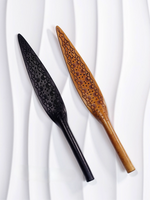 Load image into Gallery viewer, Embossed Cowhide Paddle (Pure Handcraft)