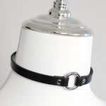 Load image into Gallery viewer, O-ring Cowhide Collar(Pure Handcraft)