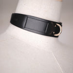 Load image into Gallery viewer, Minimalist Lock Cowhide Collar Set(Pure Handcraft)