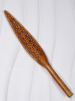 Load image into Gallery viewer, Embossed Cowhide Paddle (Pure Handcraft)