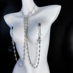 Load image into Gallery viewer, 【Fatal Attraction】Glittering Cascade Nipple Clamps