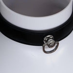 Load image into Gallery viewer, Leather Bondage Collar Set (Handcrafted)