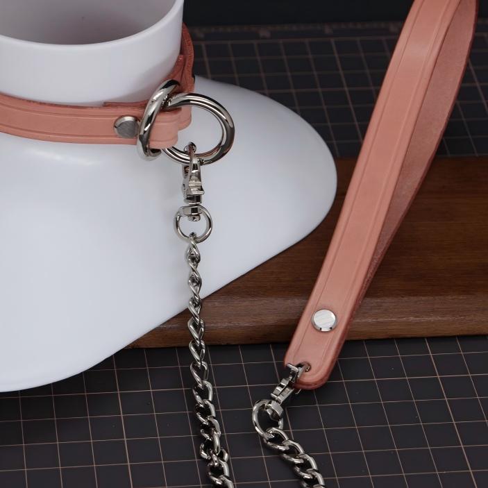 Leather Slip Collar Set  (Handcrafter)