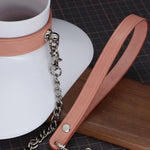 Load image into Gallery viewer, Leather Bondage Collar Set (Handcrafted)
