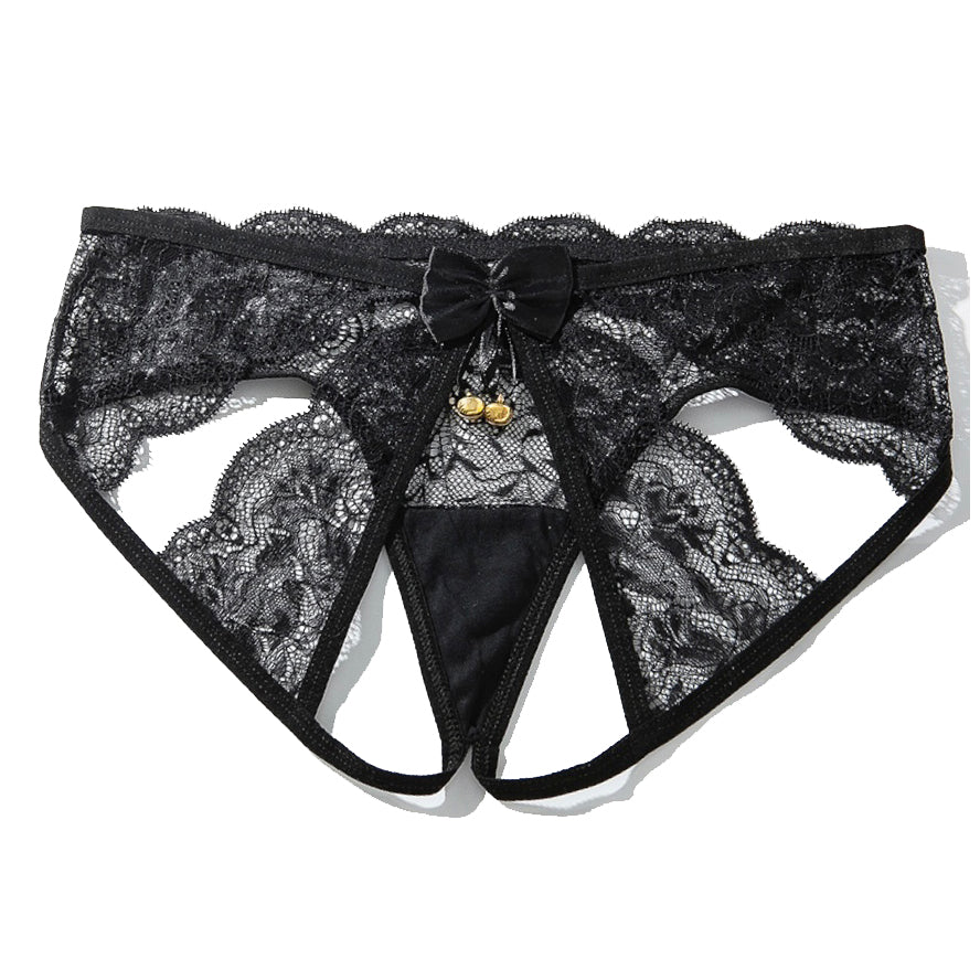 Lace Mystery Crotchless Panty