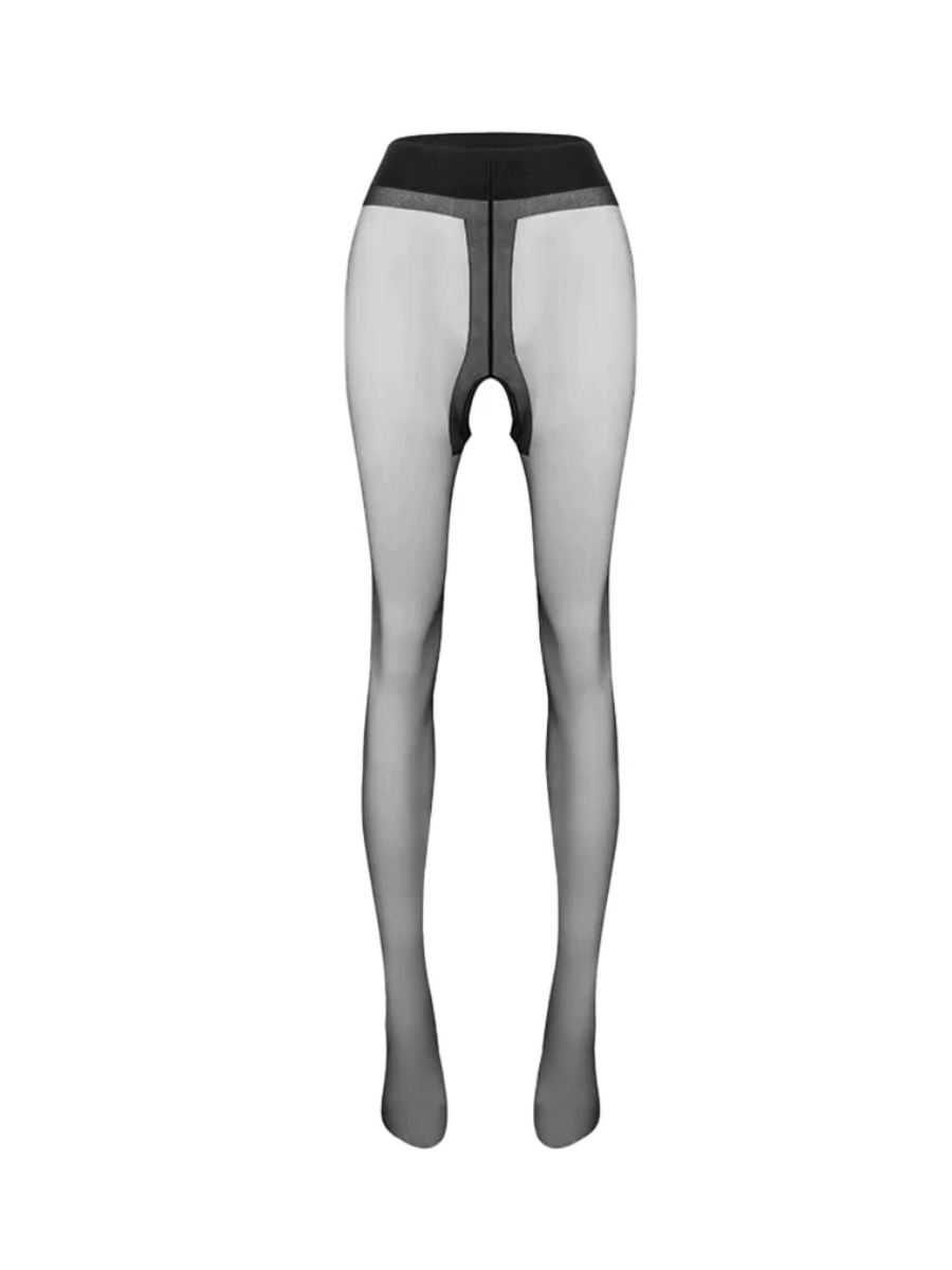 Ultra Sheer Crotchless Pantyhose