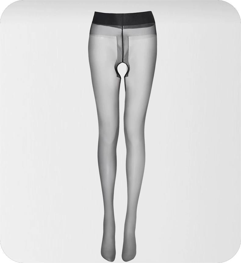SilkSeduce Crotchless Pantyhose
