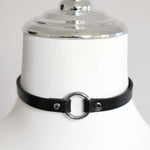 Load image into Gallery viewer, O-ring Cowhide Collar(Pure Handcraft)
