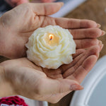Load image into Gallery viewer, Pure White Pearl Candle
