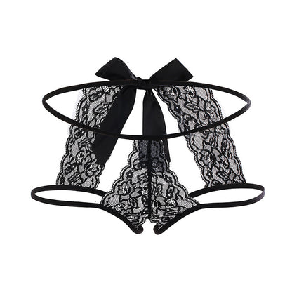 Bow Lace Thong