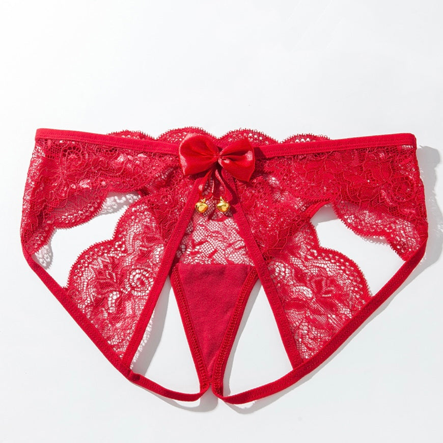 Lace Mystery Crotchless Panty