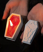 Load image into Gallery viewer, Gothic Style Skull Coffin Low Temperature Candle
