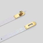 Load image into Gallery viewer, Glittering Leather Collar Set
