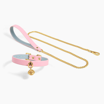 Bell Charm Collar Set