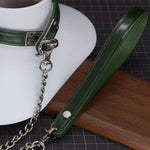 Load image into Gallery viewer, Kelly Buckle Bondage Collar Set (Handcrafted)
