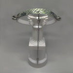 Load image into Gallery viewer, Sea Foam Green Leather Pendulum Collar (Pure Handcraft)
