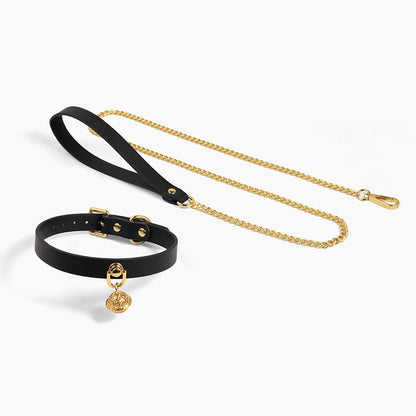 Bell Charm Collar Set