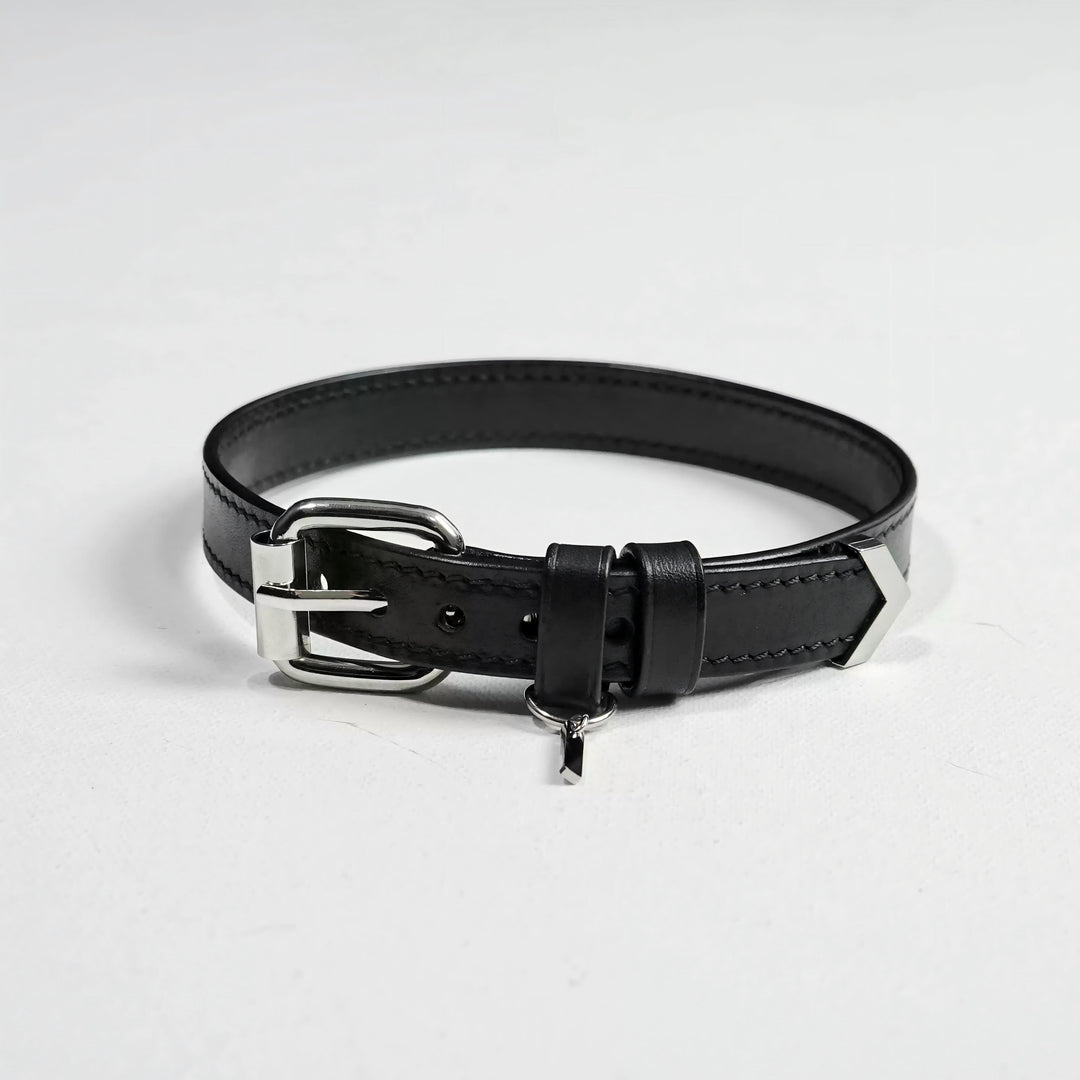 Sylus Silver Lock Collar (Pure Handcraft)