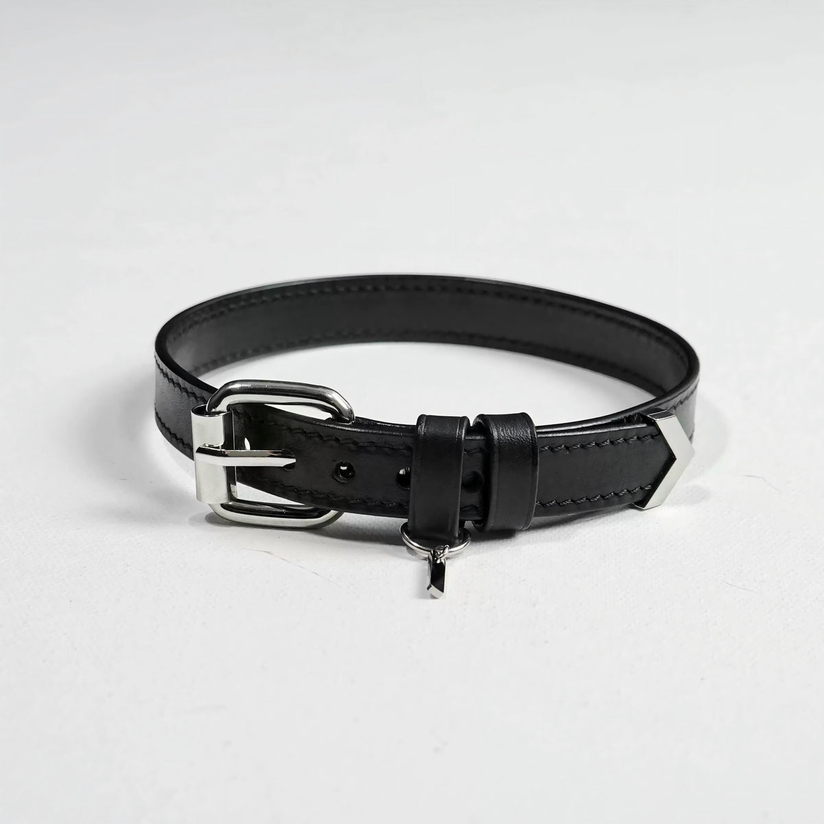 Sylus silver lock collar (pure handcraft)