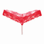 Load image into Gallery viewer, Beaded Lace Thong
