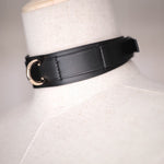 Load image into Gallery viewer, Minimalist Lock Cowhide Collar Set(Pure Handcraft)
