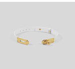 Load image into Gallery viewer, Glittering Leather Collar Set
