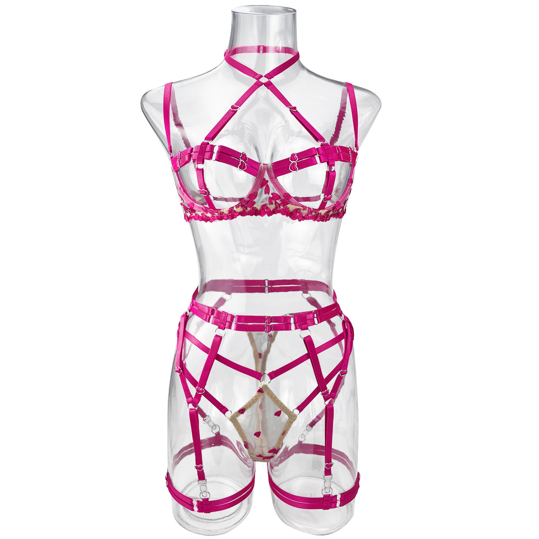 Strappy Lingerie Set