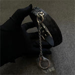 Load image into Gallery viewer, Charcoal Black Pendant Python Collar (Pure Handcraft)
