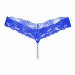 Load image into Gallery viewer, Beaded Lace Thong
