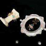 Load image into Gallery viewer, Crystal Pendant Nipple Clamps
