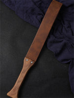 Load image into Gallery viewer, Walnut Wood Leather Strap Paddle

