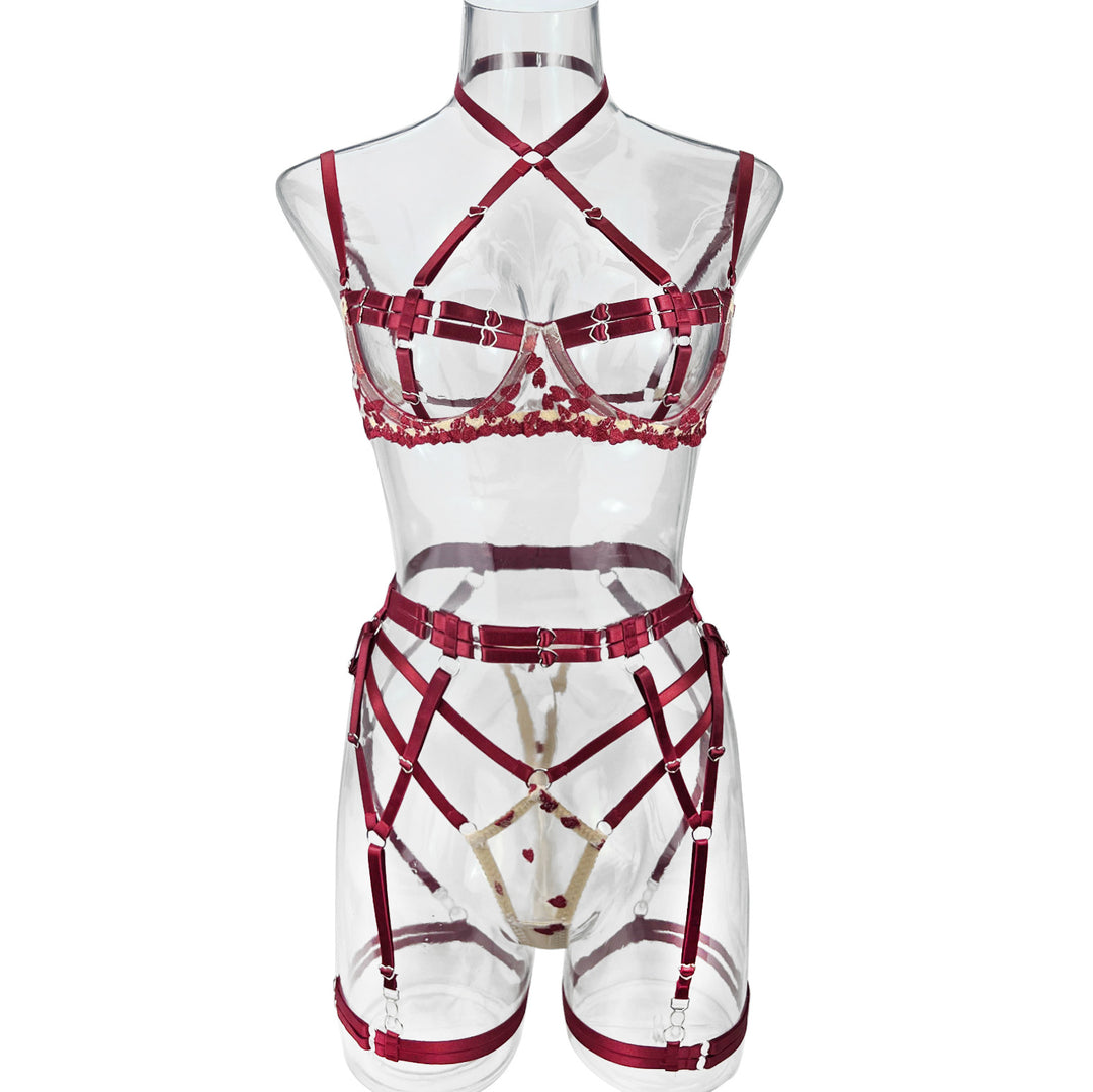 Strappy Lingerie Set