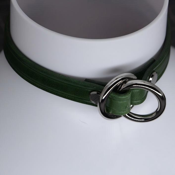 Leather Slip Collar Set  (Handcrafter)