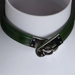 Load image into Gallery viewer, Kelly Buckle Bondage Collar Set (Handcrafted)
