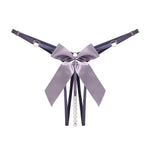 Load image into Gallery viewer, Beaded Bow Crotchless Thong
