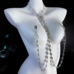 Load image into Gallery viewer, 【Fatal Attraction】Glittering Cascade Nipple Clamps
