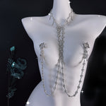 Load image into Gallery viewer, 【Fatal Attraction】Glittering Cascade Nipple Clamps
