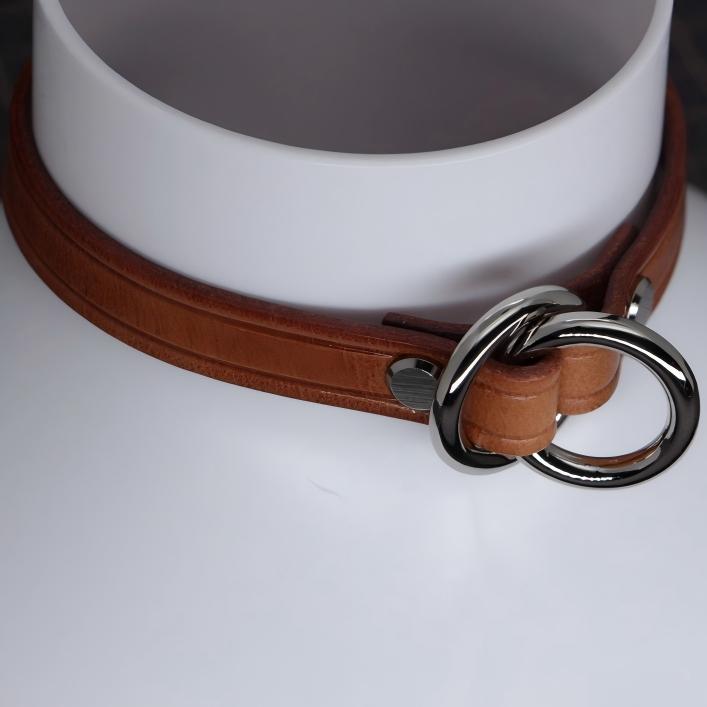 Leather Slip Collar Set  (Handcrafter)