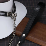 Load image into Gallery viewer, Kelly Buckle Bondage Collar Set (Handcrafted)
